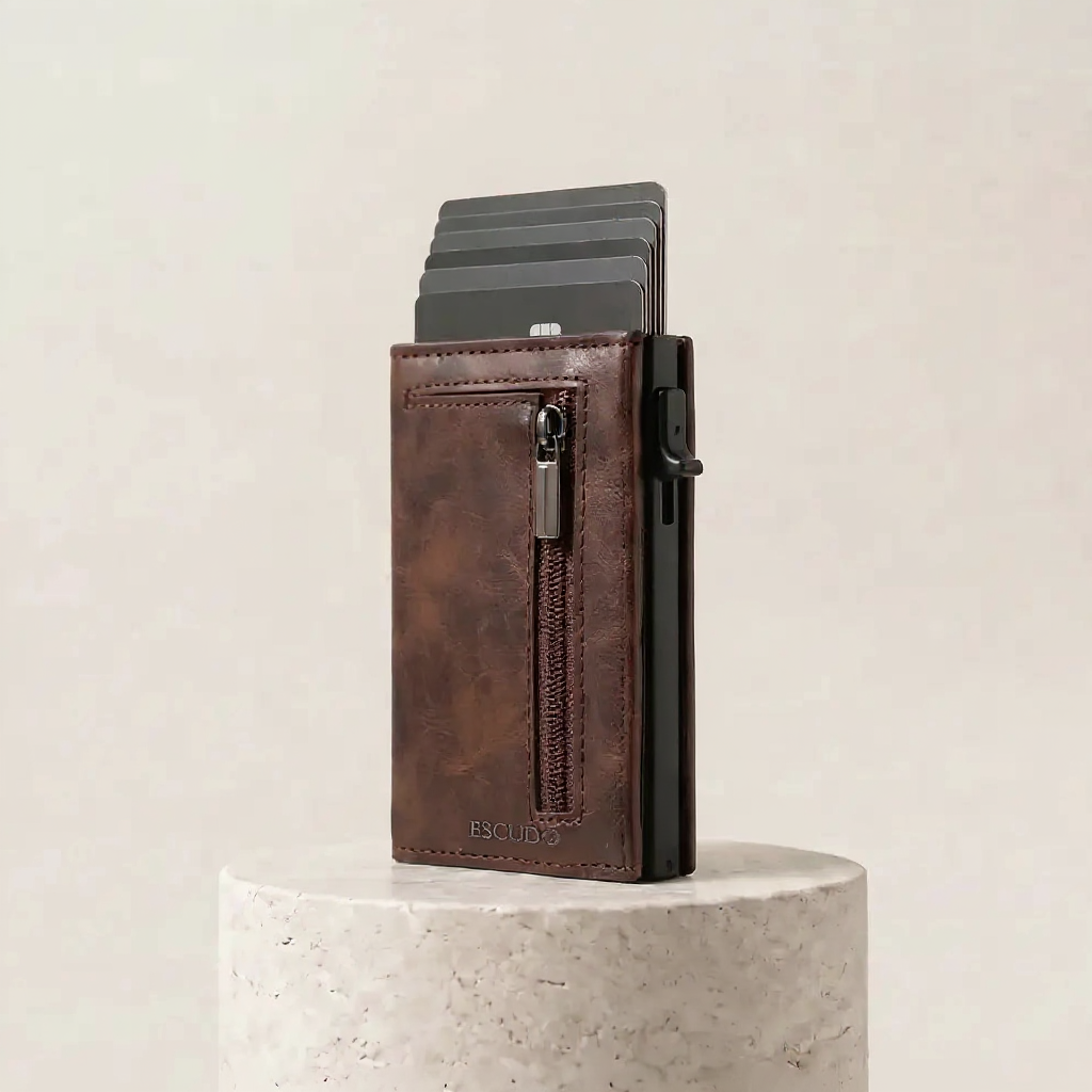 escudo wallet 08 marron